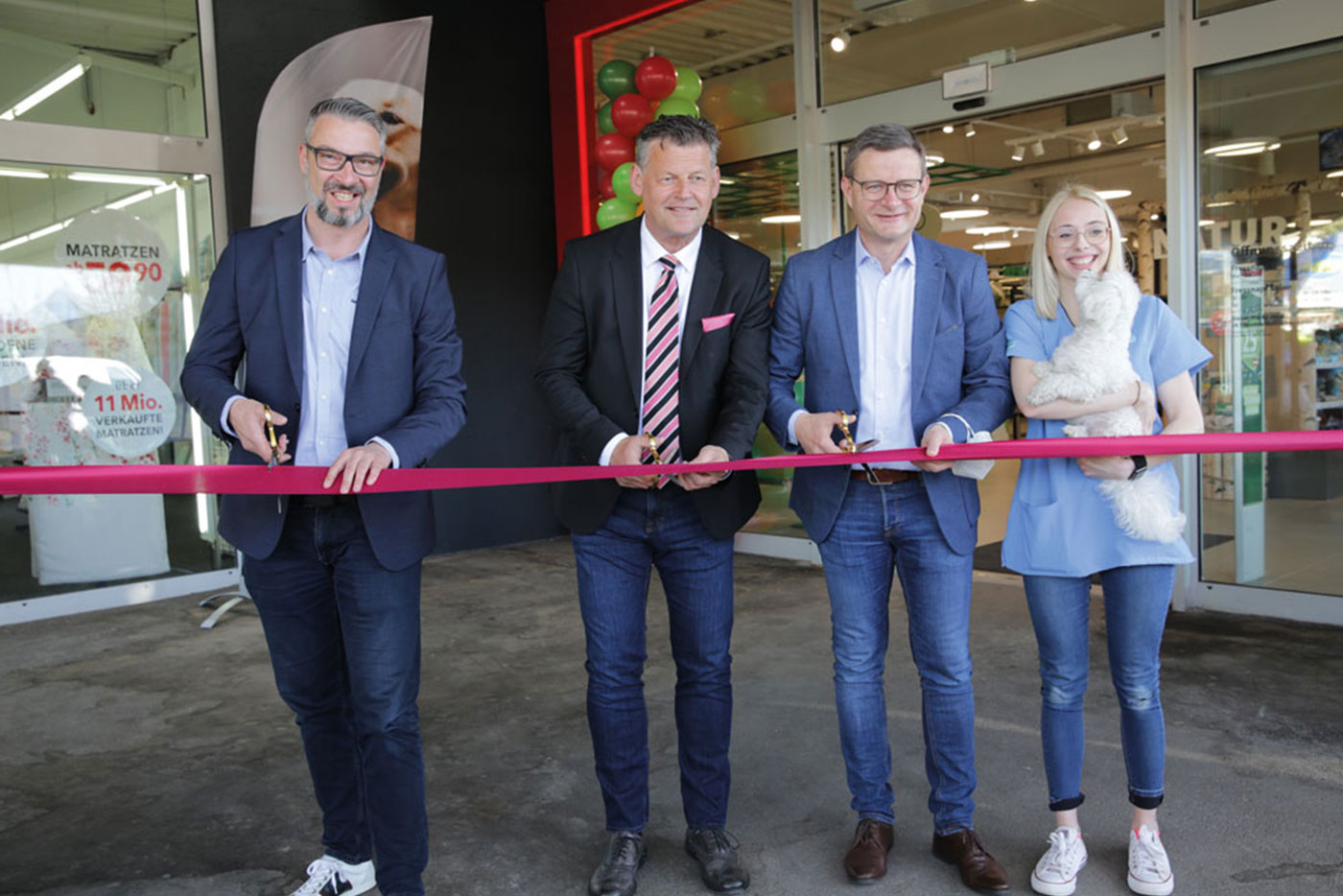 Fressnapf eröffnet ersten XXL-Markt in Österreich